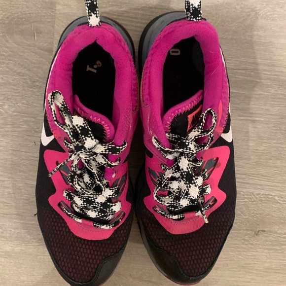 Nike Dual Fusion Pink Trail Running Shoe Sneakers Size 8 - Picture 12 of 12